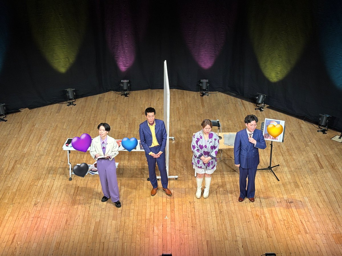 ヤーレンズさんとのみっくすあっぷ❣️

ちょっと楽しすぎたなぁ😍😍今度は大阪で出来たら嬉しいなぁ〜💜💜

楢原さんと竹内はショート丈ジャケット仲間という事で縁があるかも！？😂😂💦

皆様、ABCラジオ⚡️
ツギハギ月曜日ヤーレンズのダダダ団と天才ピアニストのむぎゅっとぷくっとは聴くように😁😁