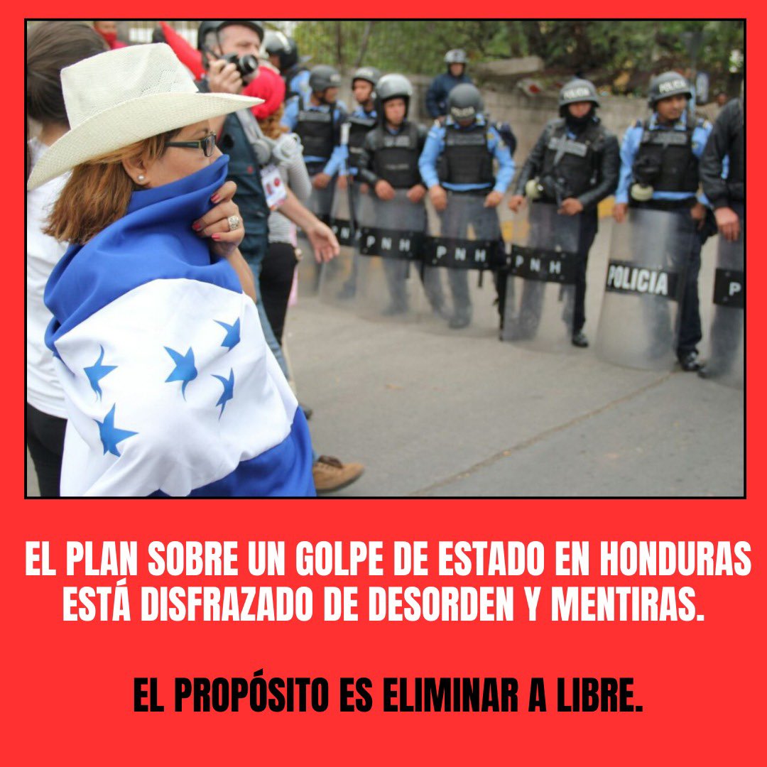 alejandralunahn's tweet photo. Las falsedades difundidas buscan sembrar miedo y preparar el terreno para un quiebre institucional. https://t.co/rRc5T6Q2Gd