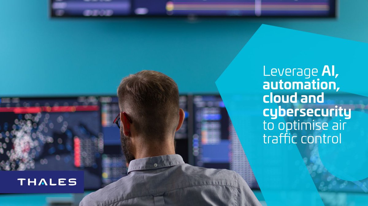 🛫 #Thales delivers advanced technologies to manage air traffic flow, minimize delays, and boost safety in increasingly crowded skies. From #AI-powered automation to #cybersecurity and #cloud integration, we’re shaping the future of aviation.

➡️thalesgroup.com/en/solutions-c…