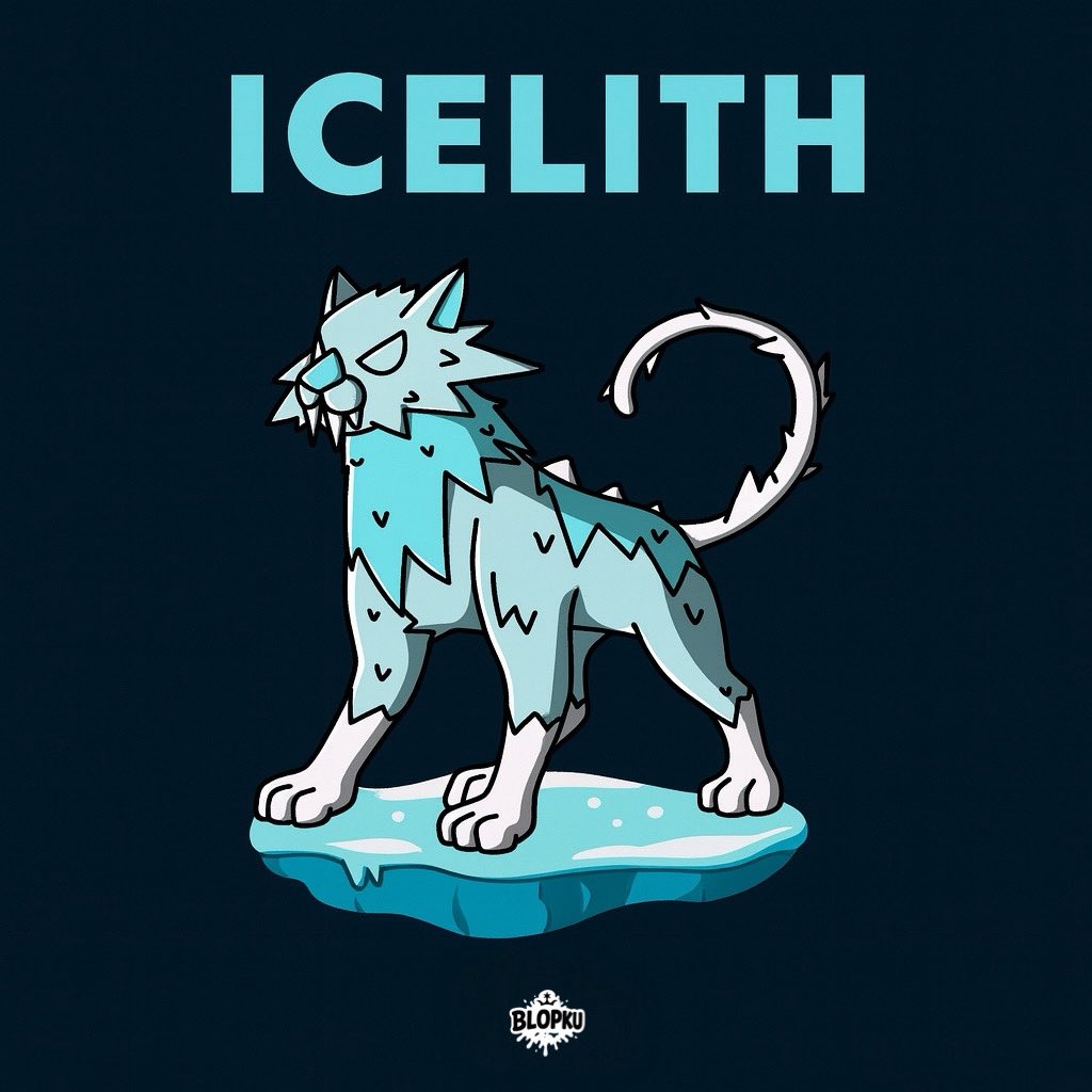BLOP_WORLD's tweet image. ICELITH ❄️
Forged in Season 1.
Still Featured. Still Relevant. Still Blopku. 

BLOPKU S1 SOFT LAUNCH IS GETTING CLOSER!