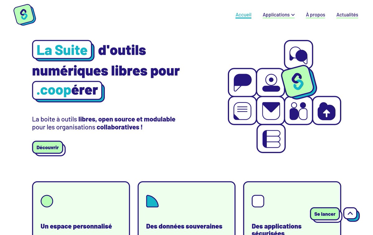 ledevultime's tweet photo. Si vous avez peur de vous faire espionner par l'état en utilisant ces outils...

Vous pouvez les auto-héberger (self-host).
Et demander un audit à un pro.

Une coopérative s'est lancée sur le sujet :
LaSuite Coop. https://t.co/1FikIicWsP