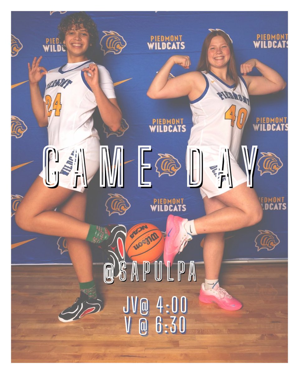 LadyWildcats_'s tweet image. ⚠️GAME DAY⚠️

📍Sapulpa High School
📆 Tuesday, Dec 16, 2025
⏱️ JV @ 4:00 ; V @ 6:30

#basketball #🏀 #gameday #phs #baller #bballgame #girlsbasketball