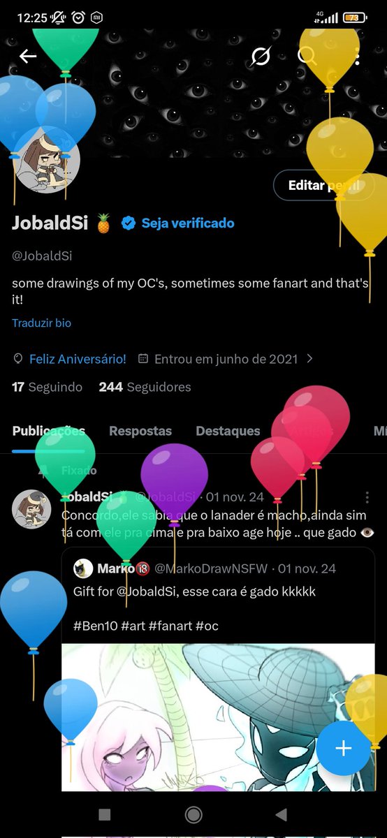 JobaldSi's tweet image. Balões denovo