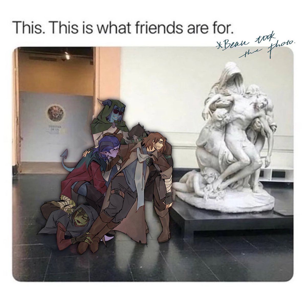 Alexie_cap711's tweet image. My whole understanding about M9 at present :
Beau took the photo btw, I should reallystop doing this silly art lol
#themightynein #TheMightyNein