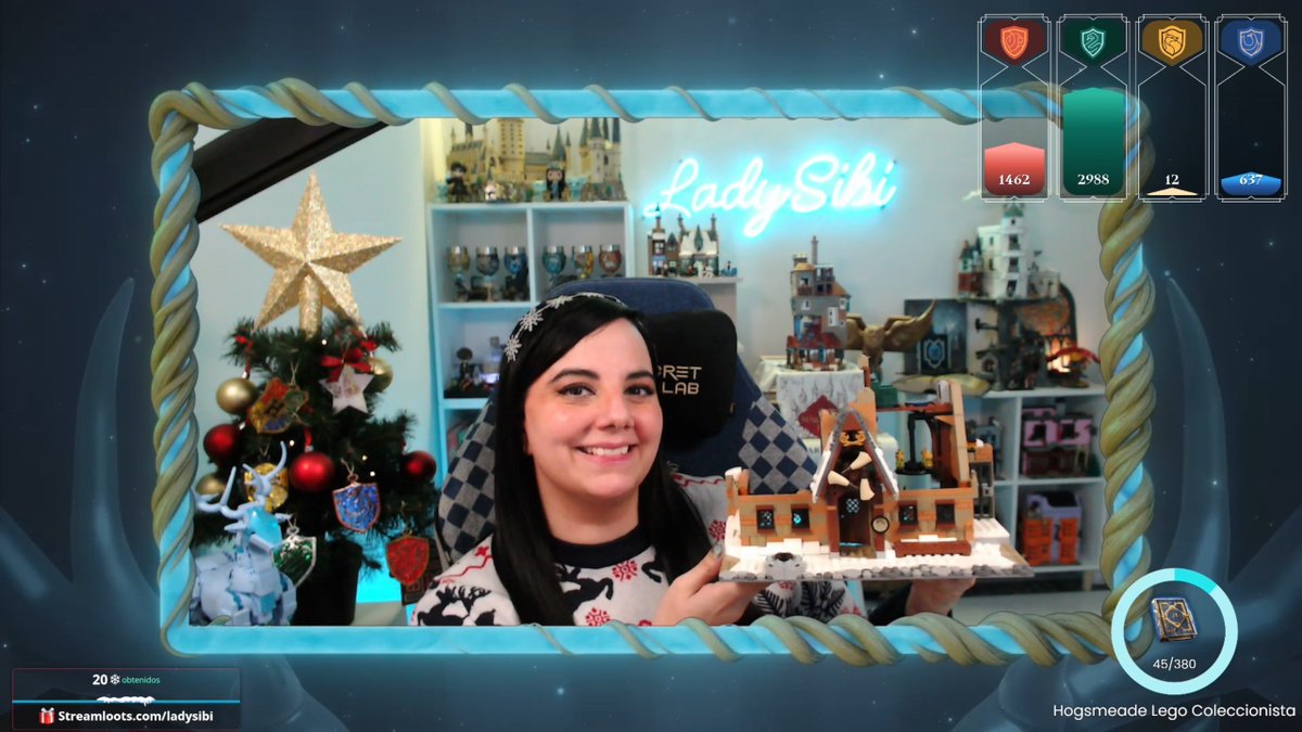 🔴STREAM ON💜
#CalendarioDeAdviento 🗓 ❄Día 16☃ Montando #LEGO 🧱: #Hogsmeade 🏘 y Concurso 🎁 de #HarryPotter ⚡❗Calendario

Te espero para verlo en directo👀en:

Twitch 💜 twitch.tv/LadySibi 💜
Youtube ❤ youtube.com/@LadySibiHogwa… ❤
TikTok 🖤 tiktok.com/@ladysibistrea… 🖤