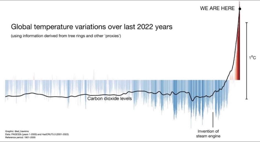 Just remember: climate change isn’t the end of the world, it’s just the end of humanity. The planet will be better off without humans.