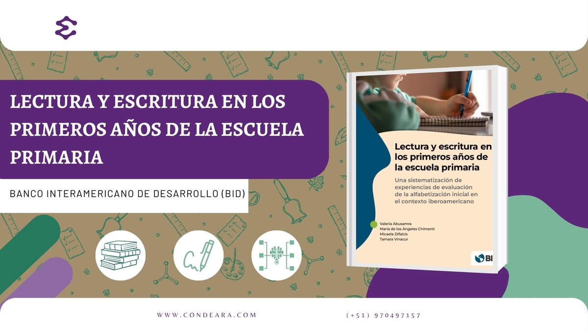 CondearaCG's tweet photo. 🔺 Evaluar la alfabetización inicial es clave para intervenir a tiempo.
Este recurso sistematiza experiencias de evaluación de la lectura y la escritura en el contexto iberoamericano. 
Incluye:
🔏 Resumen
🗺️ Mapa mental del documento
📲 Descárgalo aquí 👉 https://t.co/IVX2K9a5Cx https://t.co/Bzq8VmLo2C