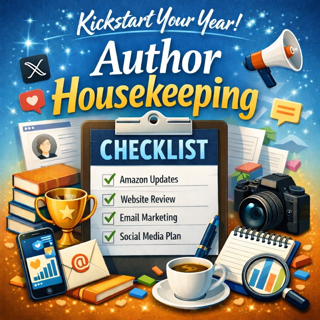 AmandaGeaney's tweet photo. Kickstart Your Year: Essential Author Housekeeping Tasks https://t.co/6WVwxrMAbU @AmandaGeaney

#cfauthors #christianauthorassistant #acfwcommunity https://t.co/HgbImtEVTF