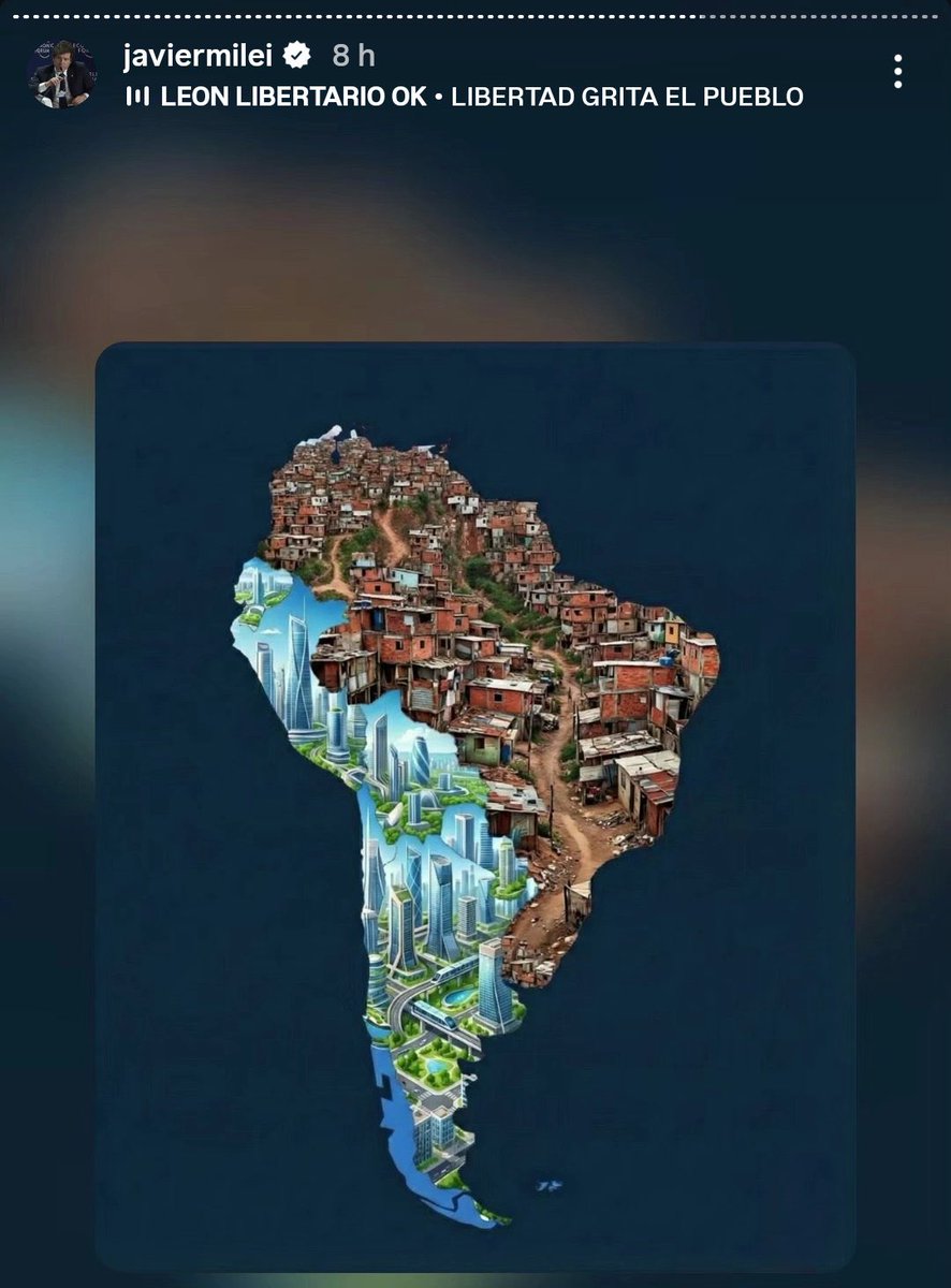 Vergonhoso o ataque do presidente da Argentina ao povo brasileiro. Parece mais uma alucinação de quem se aconselha com vozes do além para tentar governar um país. Milei é a cara da extrema-direita: estupidez e preconceito.