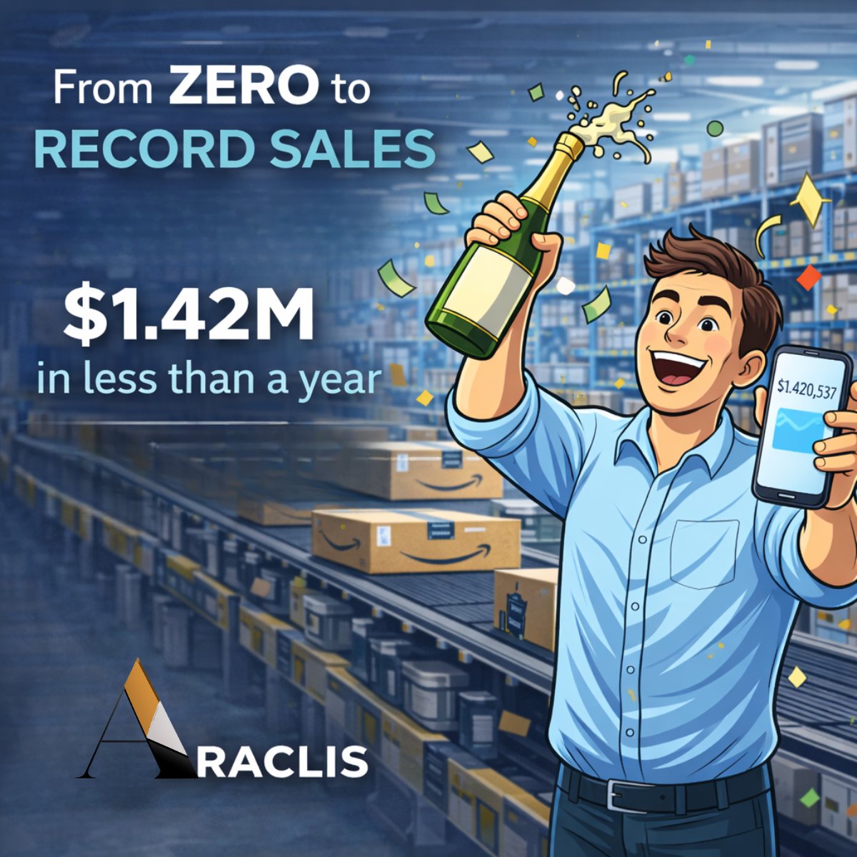 This brand was deactivated on Amazon in June.

By the end of the year, they crossed $1.42M in sales.
Most sellers assume deactivation is the end.

In reality, it is often the point where execution finally matters.
Account reinstatement alone does not create growth.

What happens