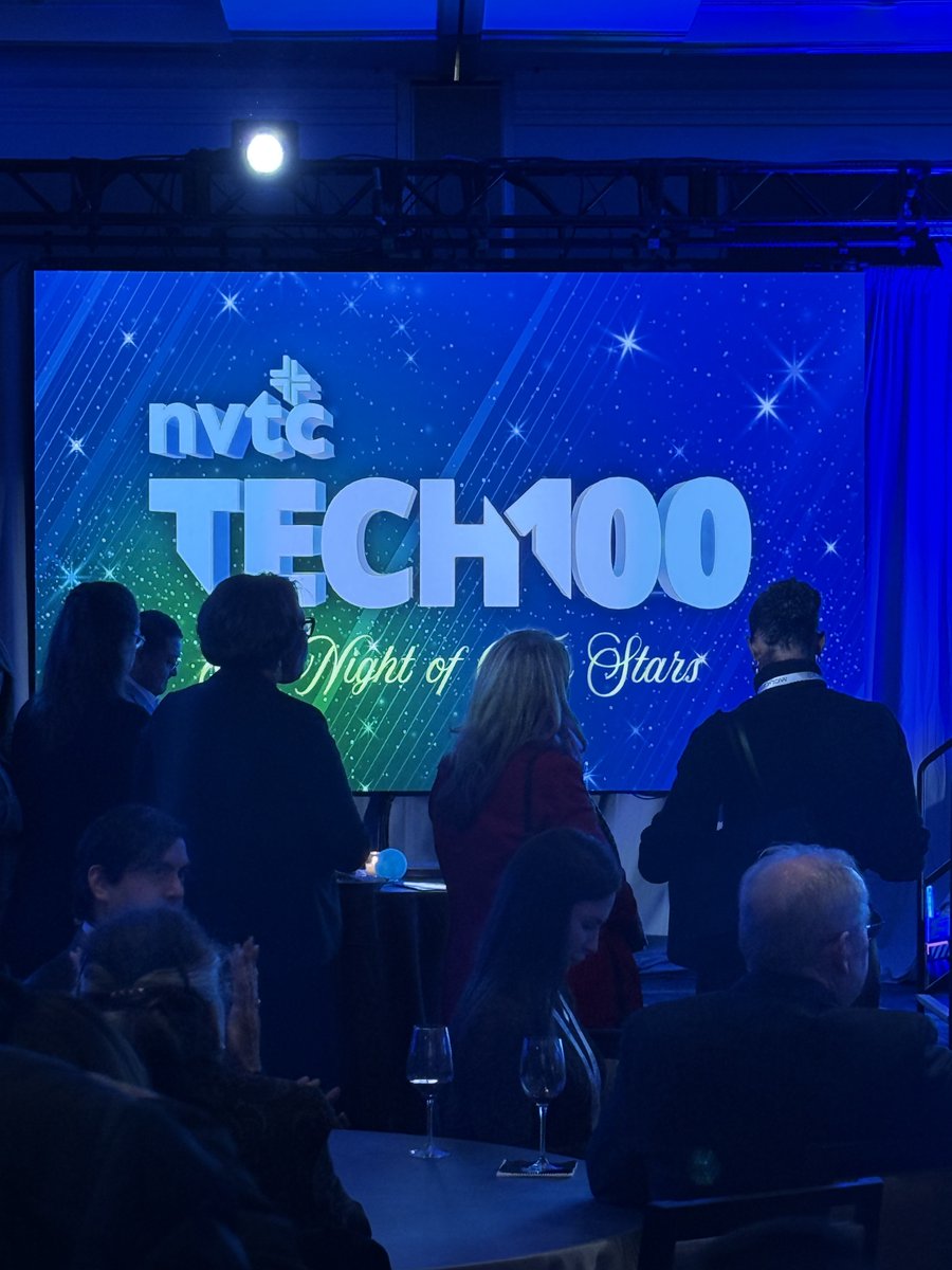 Had such a great night celebrating with all the inspiring <a href="/novatechcouncil/">NVTC</a> 2025 Tech100 honorees! 

Congratulations to everyone who was recognized. Proud to stand among you.

#Tech100 #TechLeaders #Leadership #Raventekers