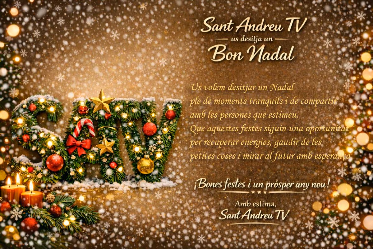 Sant Andreu Televisió🌐 tweet media