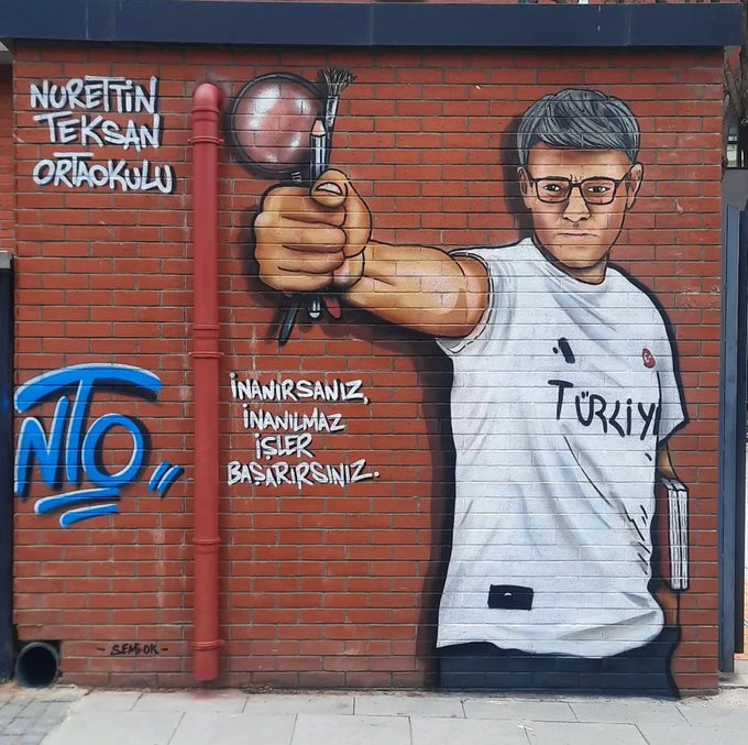 MASAOMORITR's tweet photo. #Grafitti aus der #Türkei Kraft von Bildung und Ideen #Bleistift 

@Jens7berlin @JWHL12 @MoormannRainer 

Danke Yusuf Dikeç https://t.co/wLTN9kZT2A