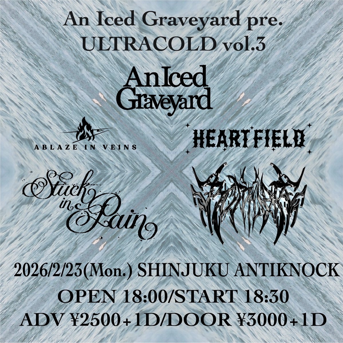 An Iced Graveyard ❄️2/23 (月・祝) 自主企画開催❄️ tweet media