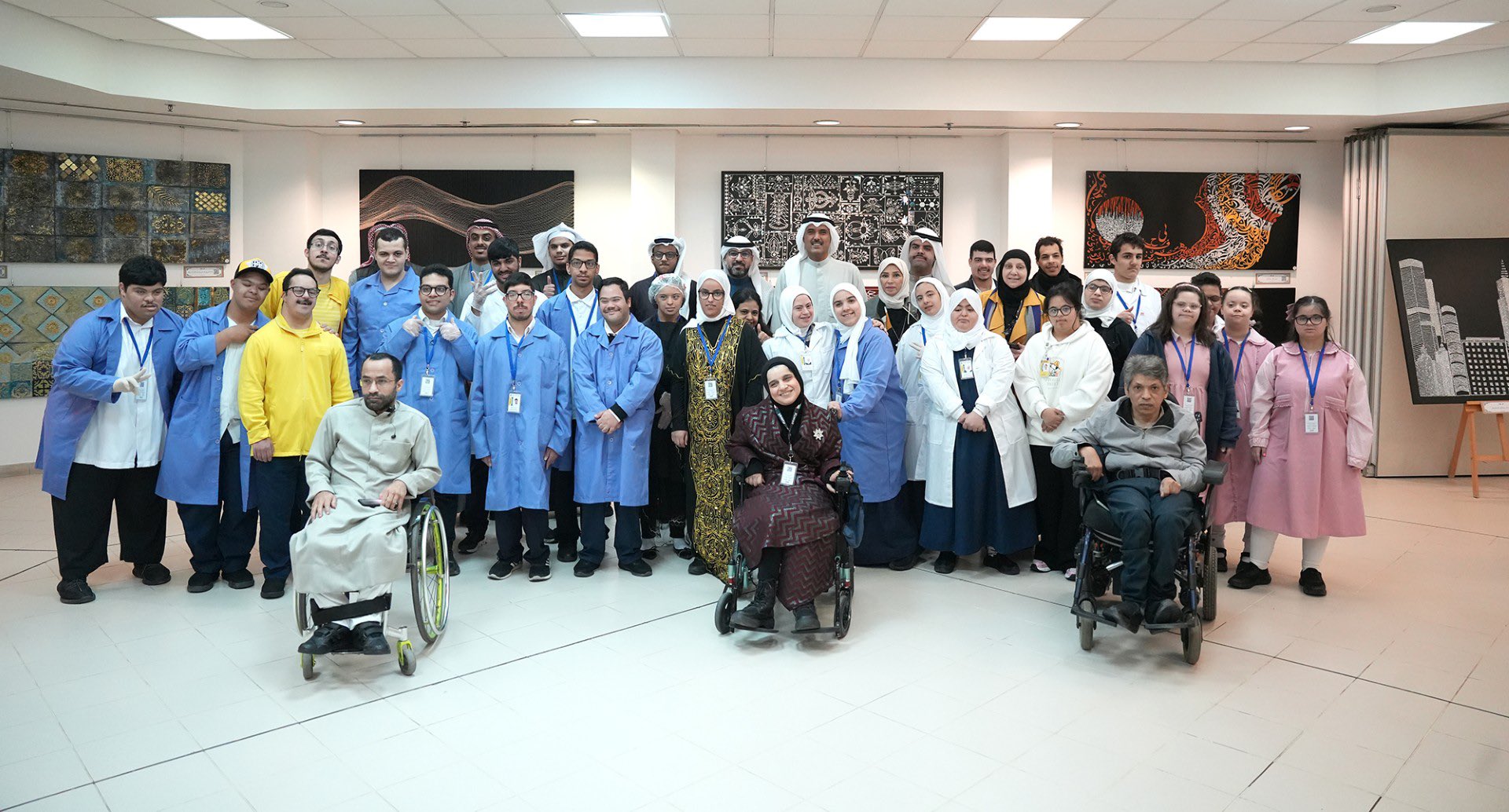 جمعية «رعاية المعوقين» تنظم المعرض العاشر للتأهيل المهني لإبراز مواهب الأبناء من ذوي الإعاقة - محافظ الأحمدي الشيخ حمود جابر الأحمد الصباح لـ «كونا»: دولة الكويت حريصة على دعم وتمكين ذوي الإعاقة والارتقاء بقدراتهم 