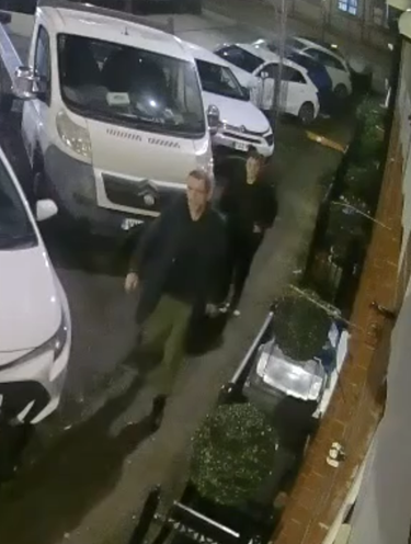 GMPLongsight's tweet photo. #APPEAL | Officers would like to speak to these two people in relation to an ongoing attempted burglary which occurred at around 1.30am on 07/12/2025 on Elgar Street in Manchester. 

If you have information, please contact us on 101 quoting CRI/06A2/0034588/25. https://t.co/aAw03IIH2W