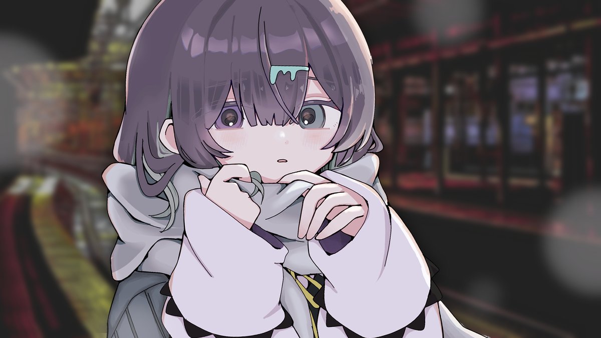 「だいすきな曲うたったよ! たくさんきいてね mix:ねぐせつき 様 #Sui_m」|すいぶん🚰のイラスト