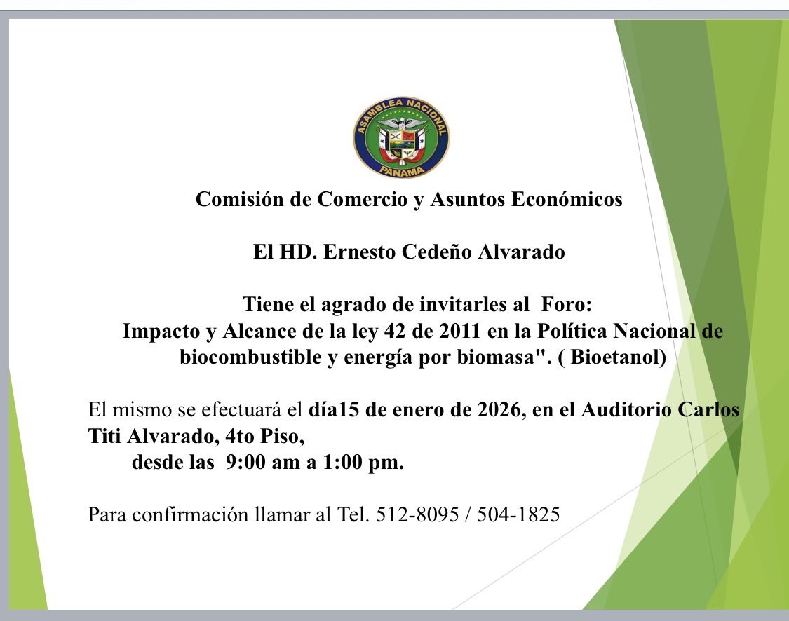 ERNESTO CEDEÑO A. tweet media