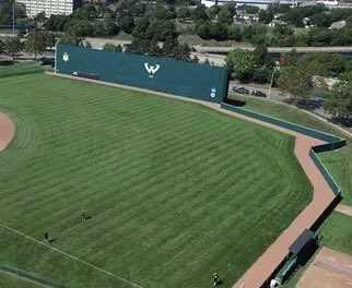 waynestbaseball's tweet image. Harwell Field is home to a Fenway Park replica Green Monster standing at 37.5’ with similar outfield configuration. Final 8 NCAA DII, Round 2 Voting diviibaseball.com/field-voting Thank you for your support of our Detroit ballpark!