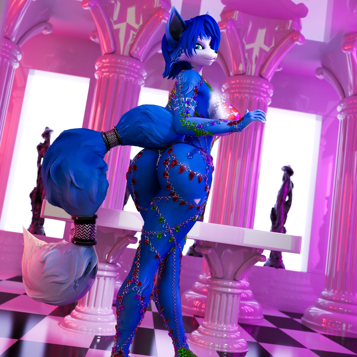 _BUSTIN_'s tweet photo. Jewels
#3DCG #nsfwtwtًً #starfox #krystal https://t.co/8rfjvjpWTf