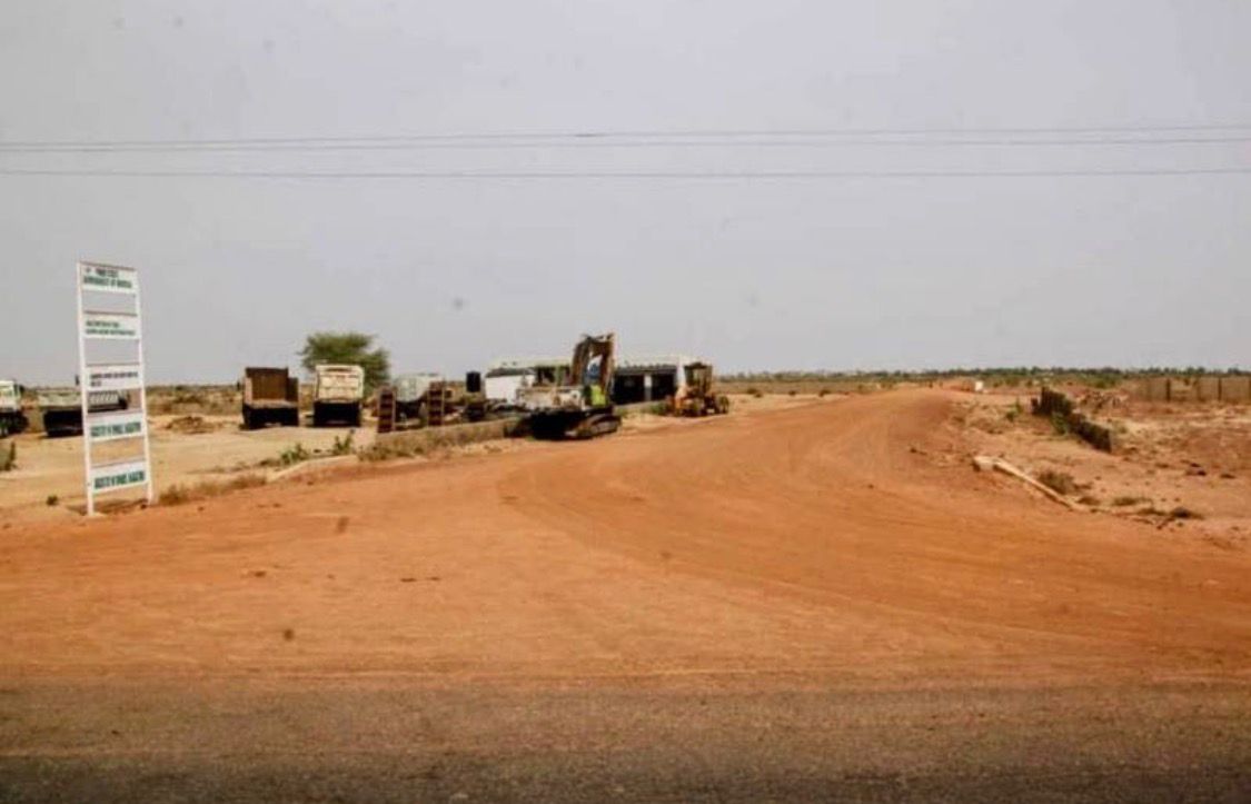 Update from ongoing Damaturu–Potiskum Axis, Yobe State, Nigeria. All in Kano to Maiduguri project .

Work is progressing steadily on this strategic Federal Government road project in Yobe State, aimed at improving connectivity, boosting economic activities, and enhancing safety