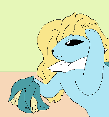 Vaporeon itchy scalp