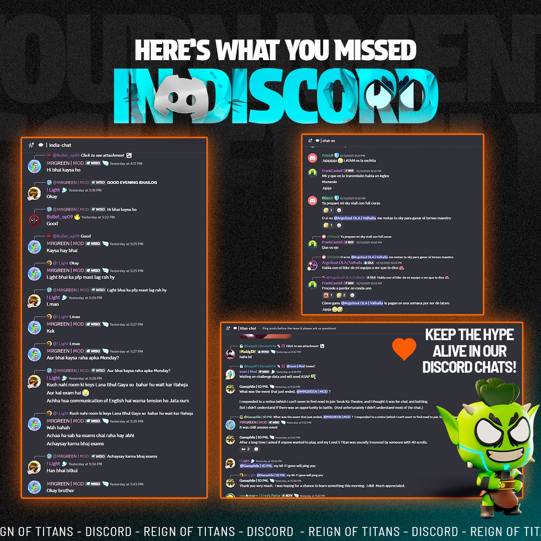 Reign of Titans India tweet media