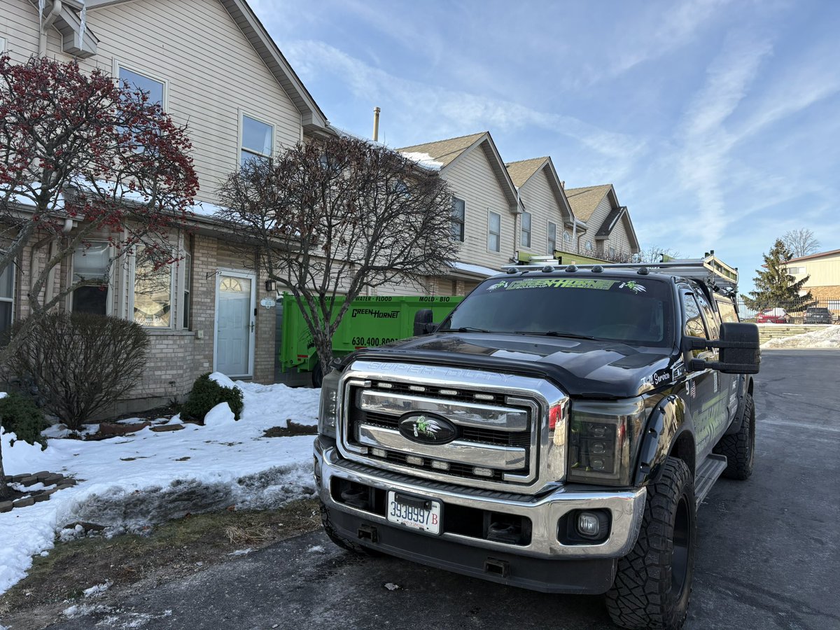 GREEN HORNET strikes again on a fire Demo And a reconstruction in Hickory Hills Illinois