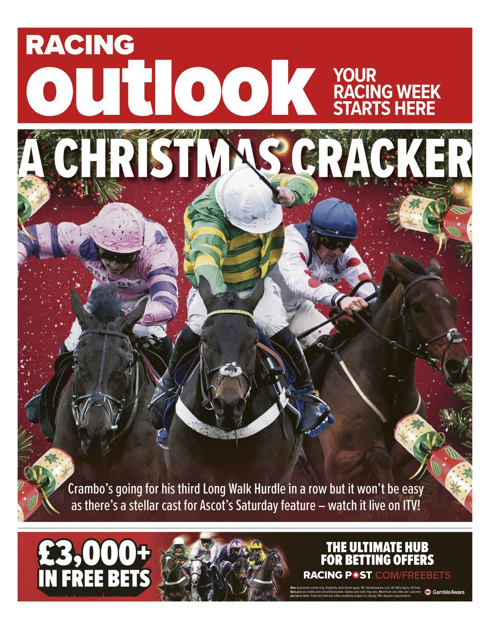 The Long Walk Hurdle looks competitive. Can Crambo bring up his treble? Read all about it in your <a href="/rfoutlook/">RFO Official</a> - along with Birchy; Graeme Rodway; Dave Clark; <a href="/tobylawesracing/">Toby Lawes Racing</a> and much much more! Miss it, miss out.
