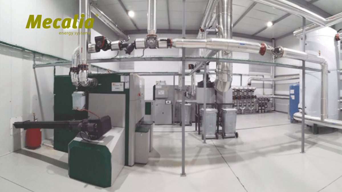 Conoces la instalación de Mecalia de 2 depósitos de inercia de 10.000 L? está en Lugo y es una red de calor de biomasa que da servicio a 8 instalaciones municipales, apostando por la eficiencia energética y la sostenibilidad. #Mecalia #Biomasa #EnergíaSostenible
