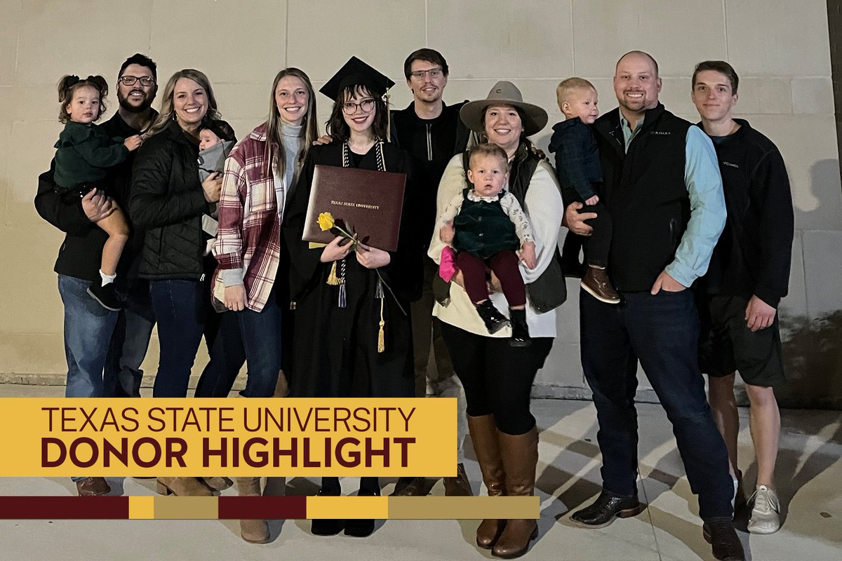 txstatealumni's tweet photo. To honor Abby’s life and legacy, the Parker family established the Abigail Parker Memorial Scholarship, an endowed fund that supports students pursuing middle-level teacher certification in Social Studies or Core Subjects. https://t.co/cC9abrLRaO https://t.co/fvmTt5bJyj