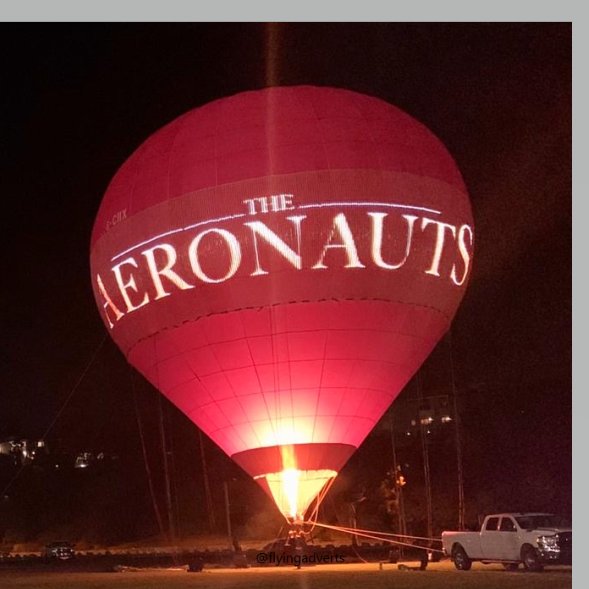 Static vs Digital! Oh, wait - not so static! #Balloon #Advertising