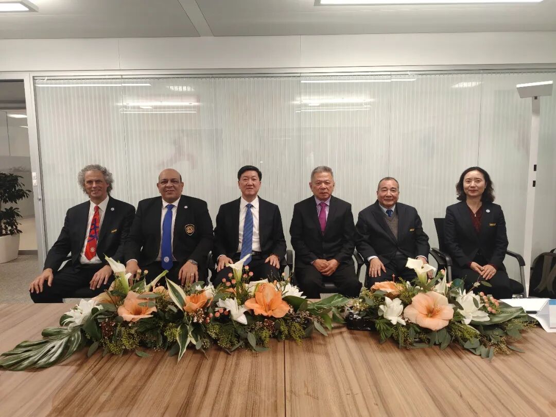 On December 11, IWUF held a strategic planning meeting at its Lausanne headquarters to shape the future of wushu. Chaired by President Gao Zhidan, the meeting brought together IWUF core leadership including Vice Presidents Anthony Goh, Sherif Mostafa, Wing Kit Chan , Patrick Van