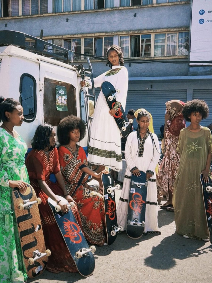 Dope shots from ethiopian_girl_skaters on IG
