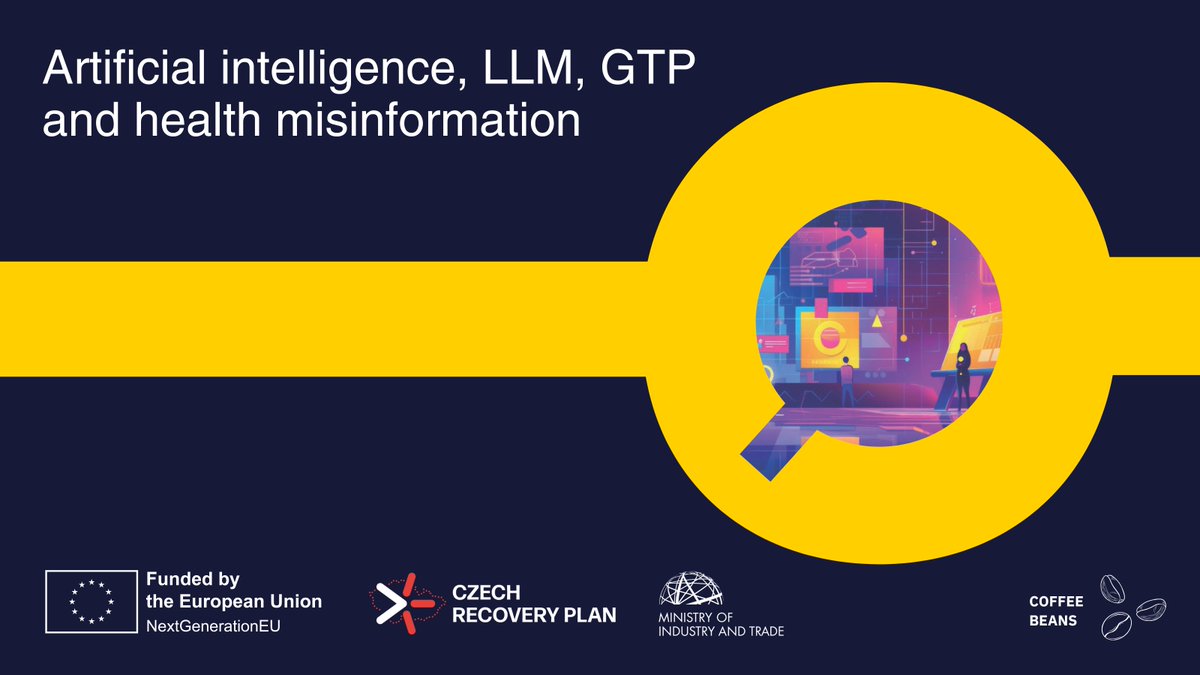CEDMOhub's tweet photo. 🔥 What if your next “AI health tip” was totally made up — but sounded 100% credible?
In her article, Vanda Boštíková explores how even advanced #LLMs like #GPT4o, #Gemini15Pro, #Llama3 and #GrokBeta can be manipulated to produce false health-related content.
Read more below 👇 https://t.co/wHssdAZDq6