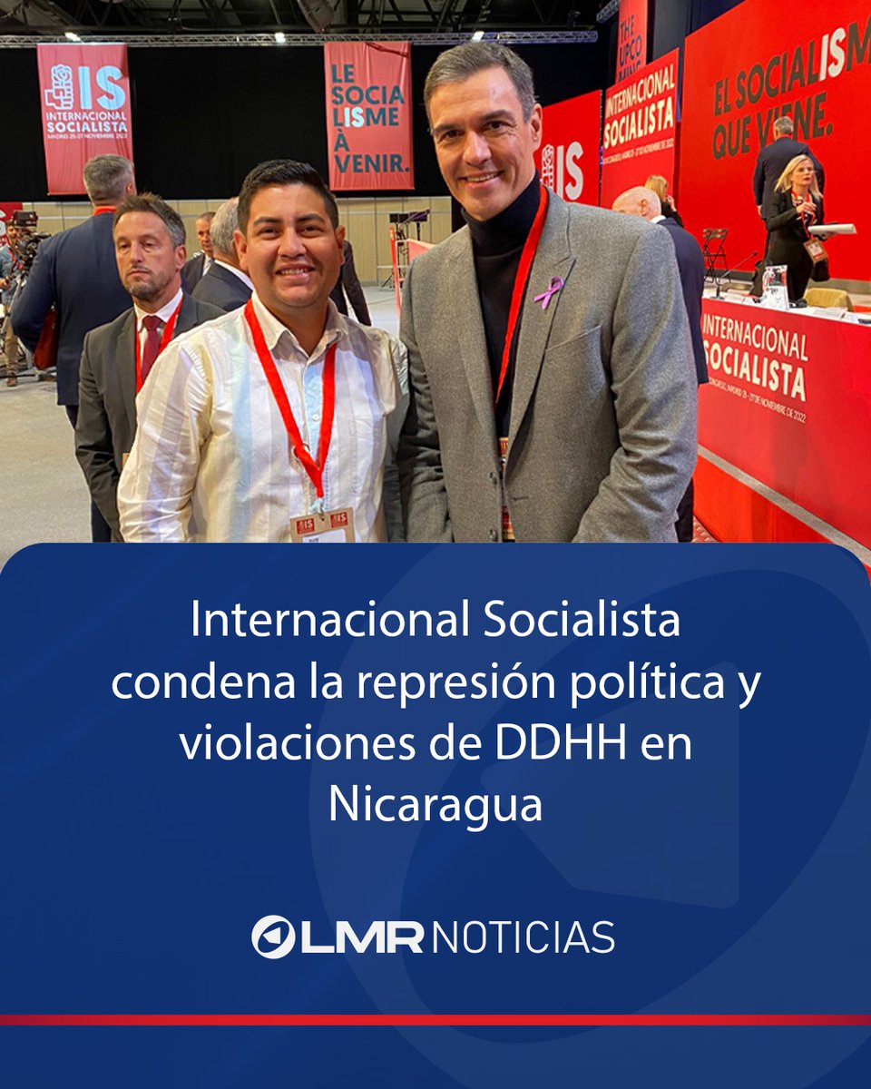 🇳🇮 | Internacional Socialista condena la represión política y violaciones de DDHH en #Nicaragua 

🔗 tinyurl.com/4y6xpys5

#LaMesaRedonda