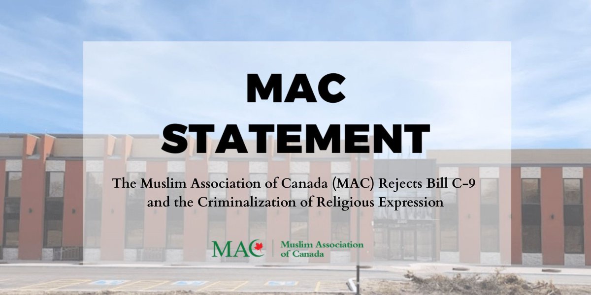 Muslim Association of Canada (MAC) tweet media