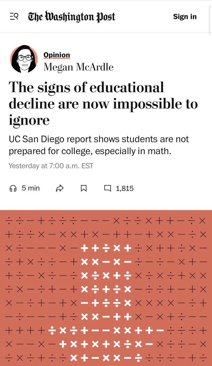 El descenso del rendimiento no empezó con la pandemia: las puntuaciones en test estandarizados comenzaron a caer en torno a 2012 y hoy están en mínimos de dos décadas. El deterioro académico es profundo y sostenido. Mirar hacia otro lado ya no es una opción. La señal ya es