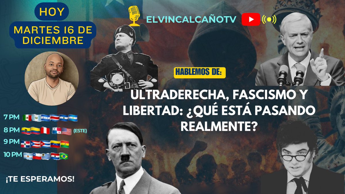 El fascismo está regresando en el marco de las sociedades del siglo XXI en la forma de proyectos reaccionarios que se presentan como abanderados de la libertad. En Chile disputaron la segunda vuelta presidencial dos proyectos: por un lado uno progresista que, de manera muy