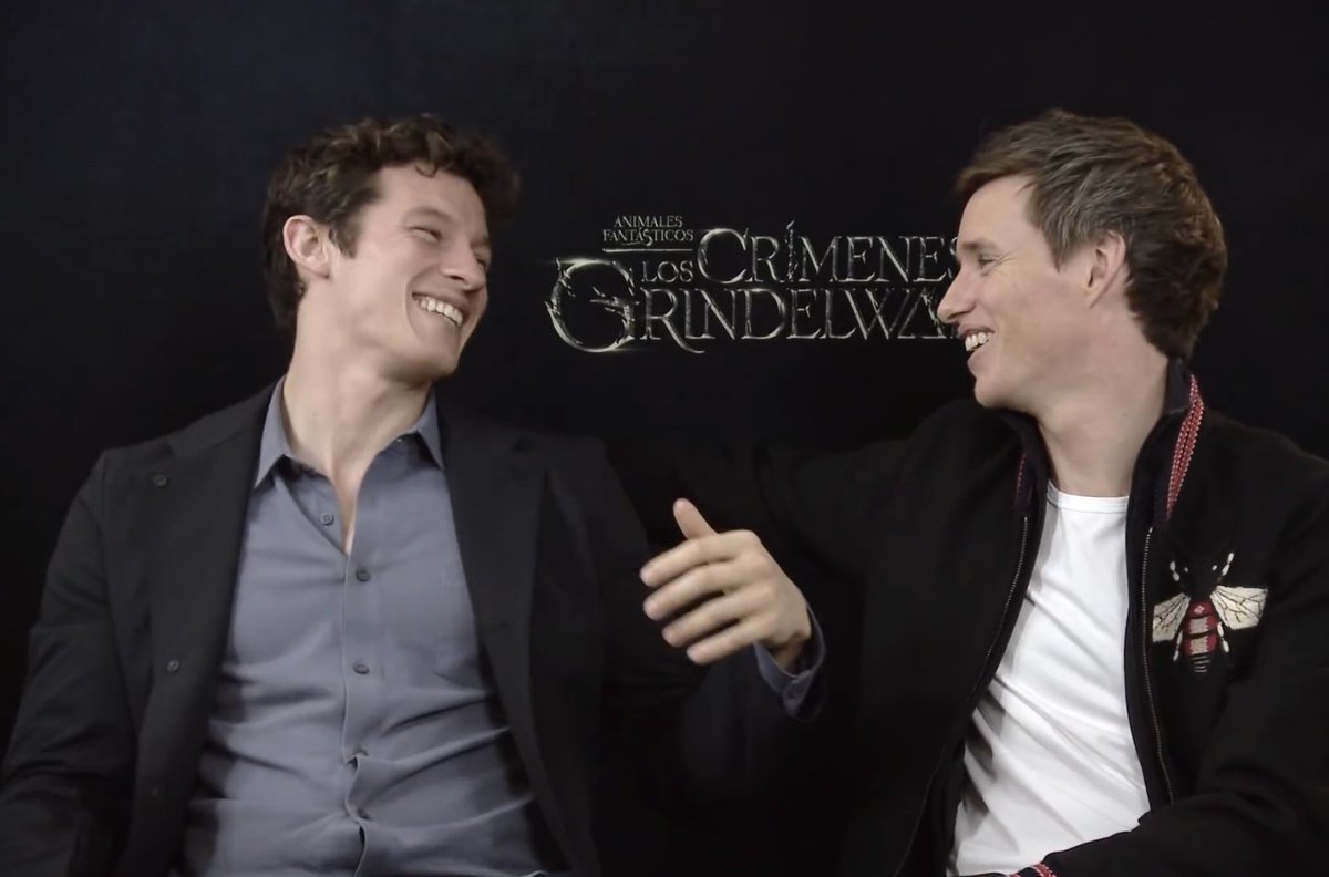 That's so astonishing that they both played their fb roles very well like intovert and extrovert switch. In Fb, Theseus is extrovert amd newt is introvert. In rl, eddie (newt) way talkative and callum (theseus )way quiet and shy like omg 🥹