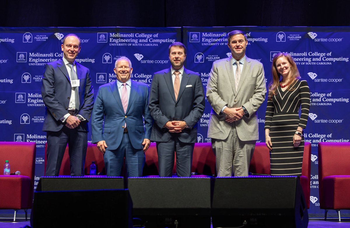 Reflecting on last week’s 2nd Annual South Carolina Nuclear Summit, which emphasized strong partnerships, forward-thinking policy, and a shared commitment to keeping South Carolina at the forefront of the nation’s nuclear resurgence.