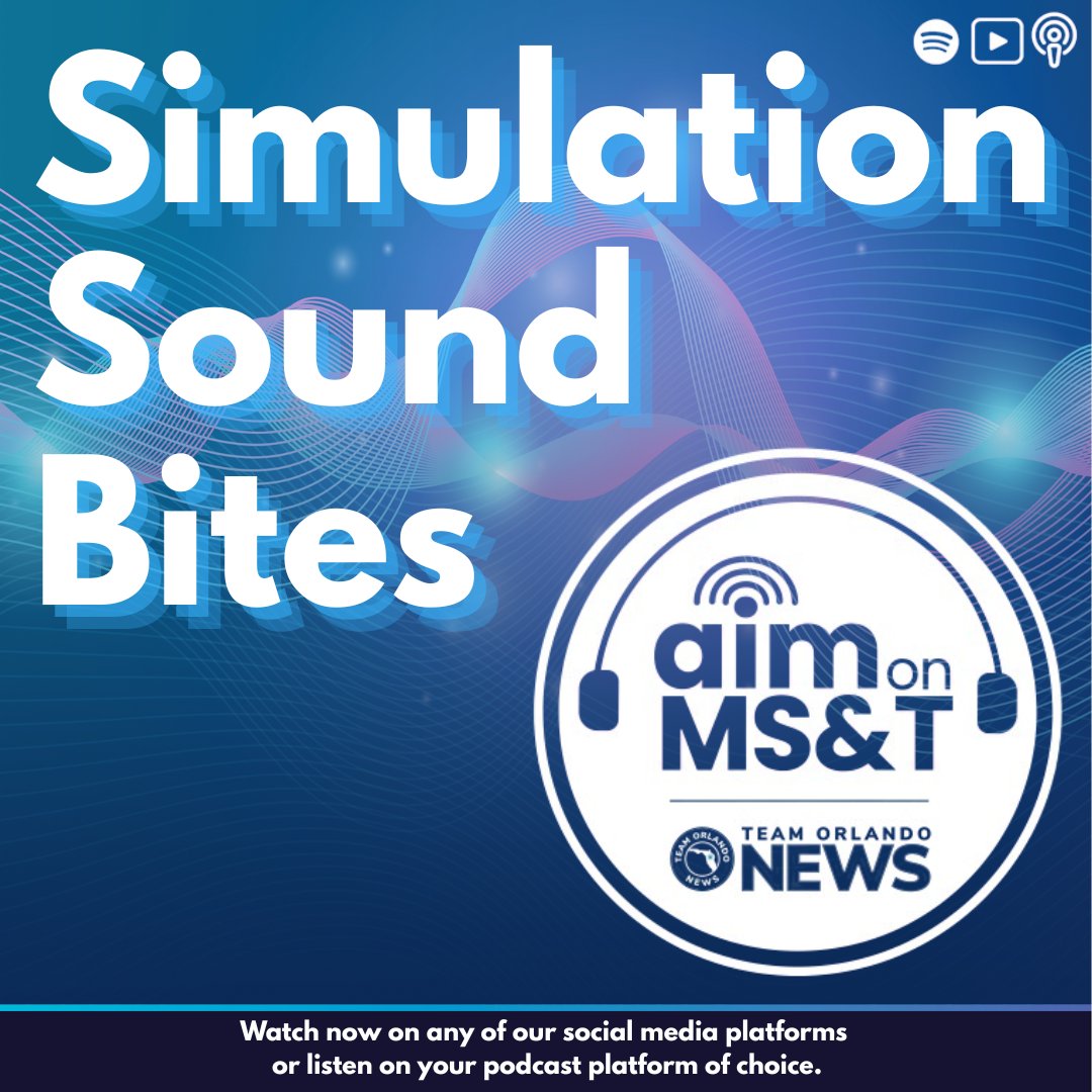 Check out our Simulation Sound Bites featuring highlights from some of our past podcast guests.

Want to listen to more of the conversation? Listen to the complete episodes here: open.spotify.com/show/4HtQUCeBq…