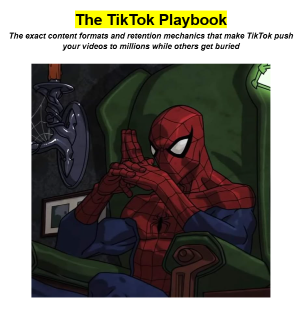 quietly_rich's tweet image. TikTok organic reach is stupid easy right now but most people are too lazy to engineer content properly

it pushes you to non-followers FIRST, which means you can go viral with 0 followers if you understand retention mechanics

all you have to nail:

-hook structure (first 2…