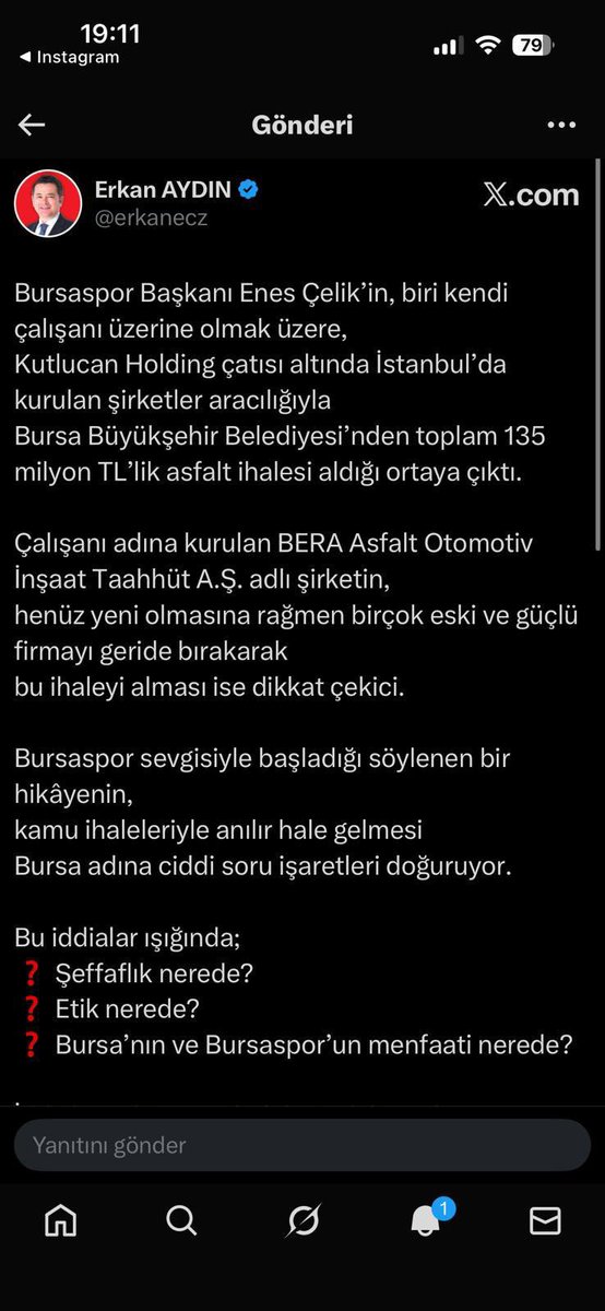 Ah Erkan’ım vah Erkan’ım kumar masasındamı yazdırdın bu yazıları yanlışlık oldu pardon 3 dk sonra silelim Arnavutluk Makedonya ülke ülke gez yakında fotoğrafların servis edilir merak etme sen yanındaki  yandaşlarında birlikte Bursaspor’a faydası olmayan BURSALILAR  havasın hava.