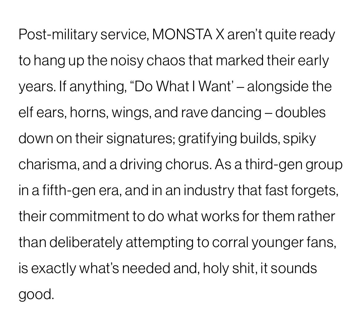 wonnieology's tweet image. “as a 3rd gen group in a 5th gen era and an industry that fast forgets, their commitment to do what works for them rather than attempting to corral younger fans is exactly what's needed and holy shit, it sounds good” MONSTA X DOESN’T FOLLOW TRENDS THEY CREATE THEIR OWN EXACTLY ‼️