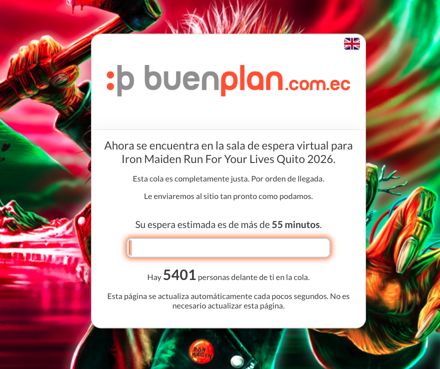 Me siento como la gente que hizo fila para entrar al Coral en BlackFridays. 🙃

🤘 Up the Irons!