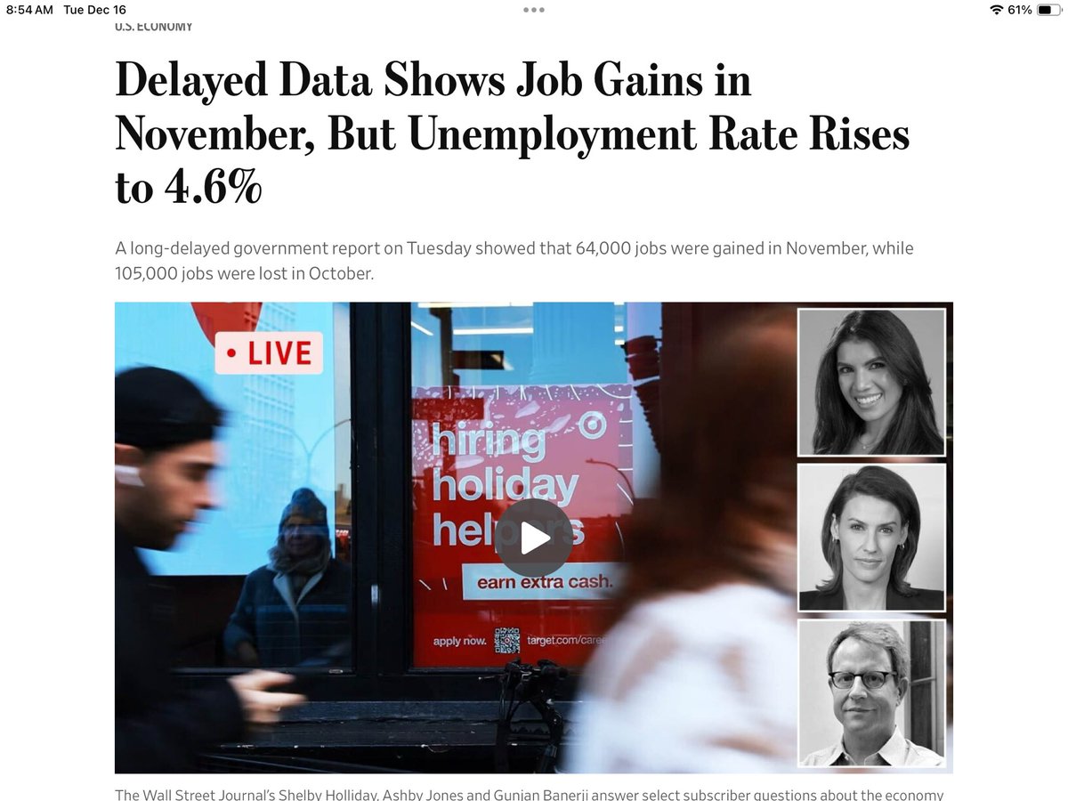 Highest Unemployment Rate in 4 Years !