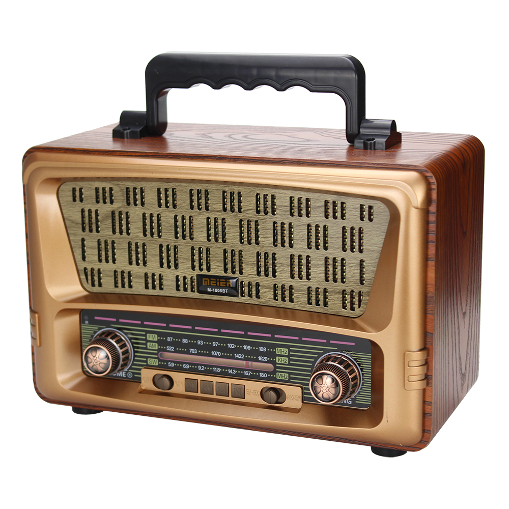 bayindirelk's tweet photo. 🎶 Nostalji sevenlere özel! Meier MD-1805BT retro tasarım + Bluetooth teknolojisiyle buluştu.
🔊 Büyük boy, güçlü ses 📻 FM / AM / SW 🔋 Şarjlı &amp; taşınabilir
Geçmişin ruhu, bugünün konforu. ✨
#Nostalji #RetroRadyo #Bluetooth #VintageStyle #EvDekoru #Müzik #Retro #Teknoloji https://t.co/3Hxisj2ET7