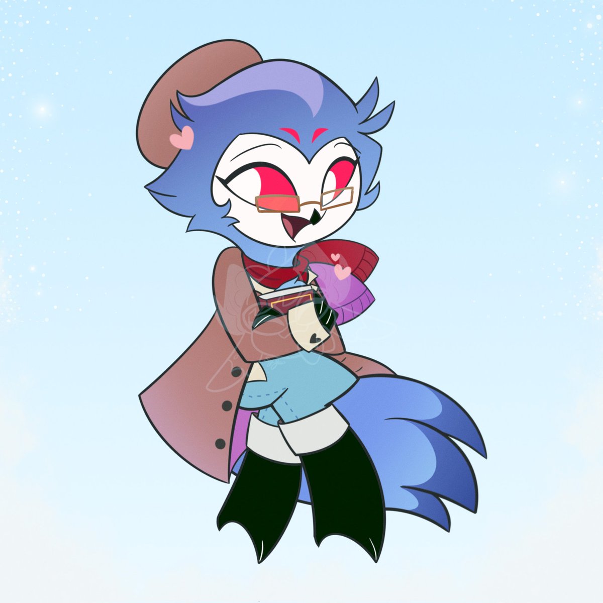 A cute, cozy owl🦉💕

3/8❄️🩵

…………

#helluvaboss #helluvabossfanart #Stolas #helluvabossstolas