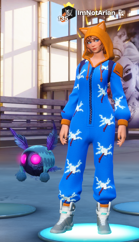 Well I tried to make it match Wattson's outfit from Apex Legends but this is the best I could do 😭